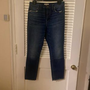 Madewell High Rise Slimboy Jeans